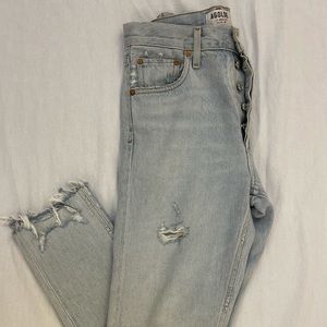 Agolde Light Wash Denim